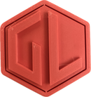 A sample from GL Robotics, showcasing a sample of GL robotics PLA filament. Made by GL robotics in the USA.