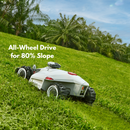 Mammotion LUBA 2 AWD 3000: Perimeter Wire Free Robot Lawn Mower in stock .75 acre