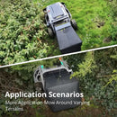 Mowrator S1 with manual grass catcher