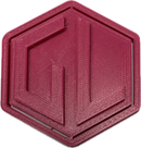 A sample from GL Robotics, showcasing a sample of GL robotics PLA filament. Made by GL robotics in the USA.