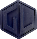 A sample from GL Robotics, showcasing a sample of GL robotics PLA filament. Made by GL robotics in the USA.