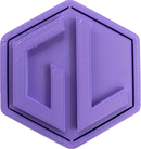 A sample from GL Robotics, showcasing a sample of GL robotics PLA filament. Made by GL robotics in the USA.