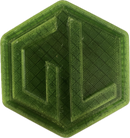 A sample from GL Robotics, showcasing a sample of GL robotics PLA filament. Made by GL robotics in the USA.