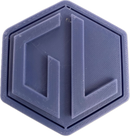 A sample from GL Robotics, showcasing a sample of GL robotics PLA filament. Made by GL robotics in the USA.