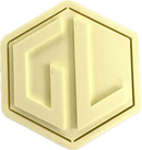 A sample from GL Robotics, showcasing a sample of GL robotics PLA filament. Made by GL robotics in the USA.