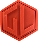 A sample from GL Robotics, showcasing a sample of GL robotics PLA filament. Made by GL robotics in the USA.