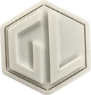 A sample from GL Robotics, showcasing a sample of GL robotics PLA filament. Made by GL robotics in the USA.