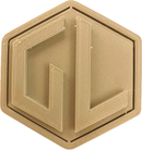 A sample from GL Robotics, showcasing a sample of GL robotics PLA filament. Made by GL robotics in the USA.