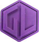 A sample from GL Robotics, showcasing a sample of GL robotics PLA filament. Made by GL robotics in the USA.