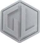 A sample from GL Robotics, showcasing a sample of GL robotics PLA filament. Made by GL robotics in the USA.