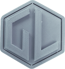 A sample from GL Robotics, showcasing a sample of GL robotics PLA filament. Made by GL robotics in the USA.