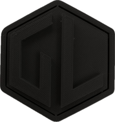 A sample from GL Robotics, showcasing a sample of GL robotics PLA filament. Made by GL robotics in the USA.