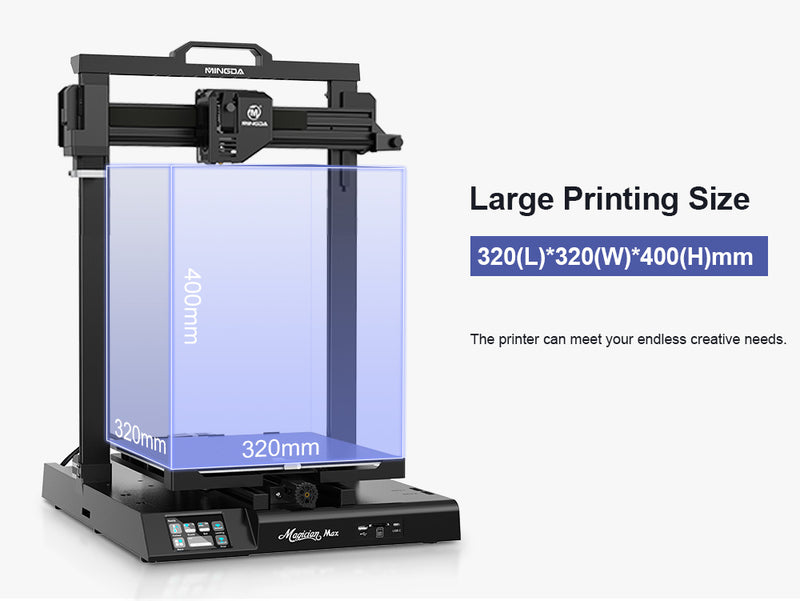 Mingda Magician Max 3D printer