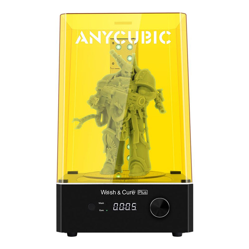 Anycubic Wash & Cure Plus Machine with 3d printed model inside