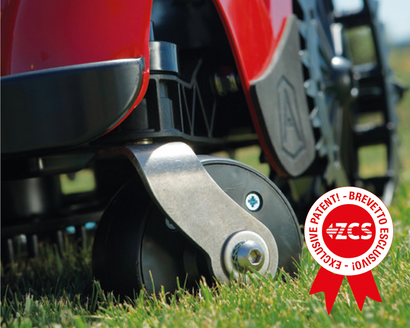 L250 Deluxe Ambrogio Robotic Lawn Mower bottom wheels